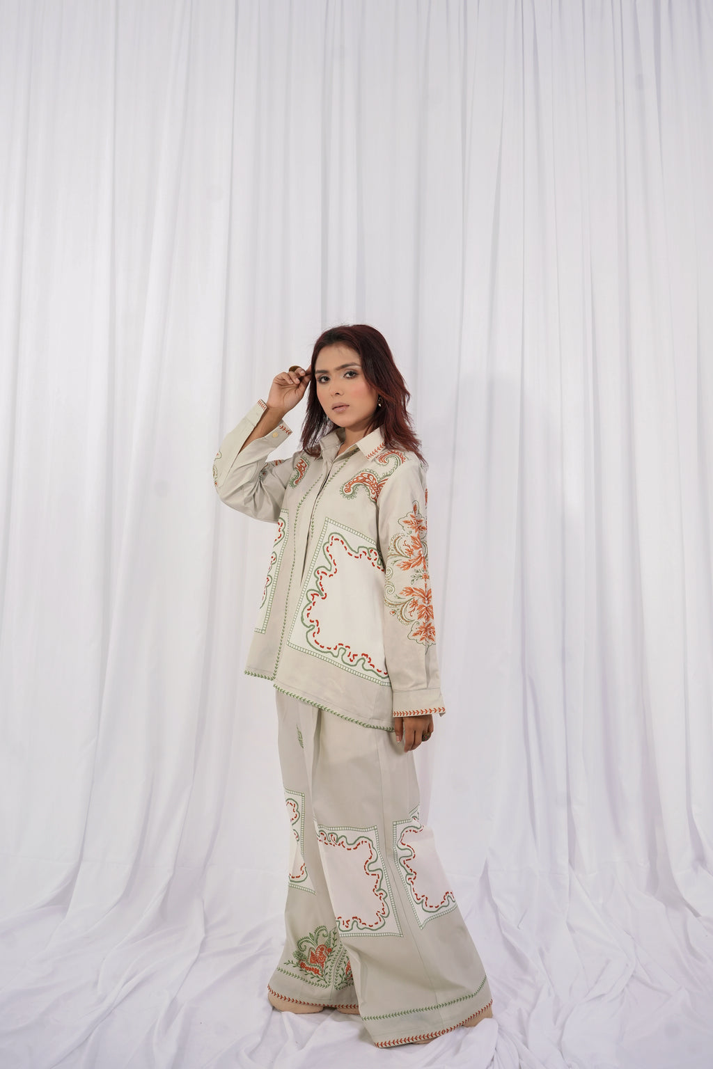 Paisley Printed Co-Ord Set