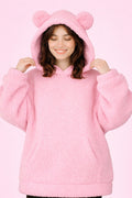 Pink Teddy Hoodie