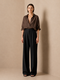 BLACK-WIDE LEG PANT